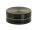 Alugrinder Black Leaf D 40 mm H 20 mm - Schwarz