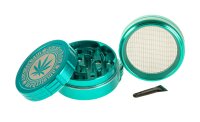 Grace Glass Amsterdam Pollinator Grinder - Türkis - D 50 mm