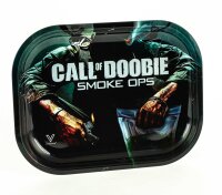 Rolling Tray "Call of Doobie" - 18x14x1 cm - Mini