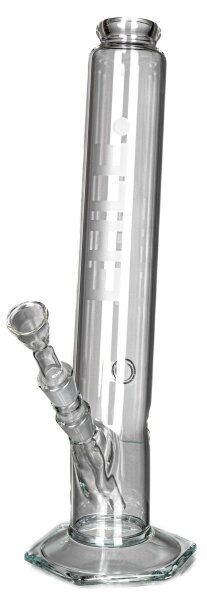 Ehle Glasbong 18,8er H 46 cm D 65 mm gebogen