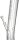 Ehle Glasbong 18,8er H 46 cm D 65 mm gebogen