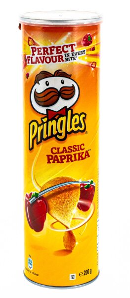 Versteckdose Pringles H 25 cm - Classic Paprika
