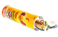 Versteckdose Pringles H 25 cm - Classic Paprika