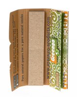 Greengo - unbleached - King Size Slim - 33 Blättchen + 34 Filtertips
