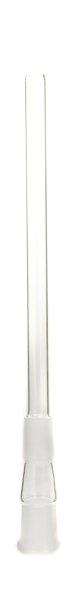 Glas Kupplung 18,8er Schliff L21 cm