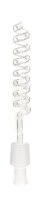 29er Glas Kupplung Spirale L 22 cm - unten 29er, oben 14,5er