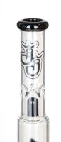 Jelly Joker Glasbong - Trip Schwarz Beaker -18,8er H 44 cm D 50 mm WS 5 mm - Spiral Percolator - Schwar
