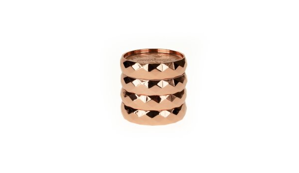 Super Heroes Grinder Pollinator 4tlg. - Rosegold/Diamantschliff Optik - D 53 mm