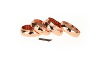Super Heroes Grinder Pollinator 4tlg. - Rosegold/Diamantschliff Optik - D 53 mm