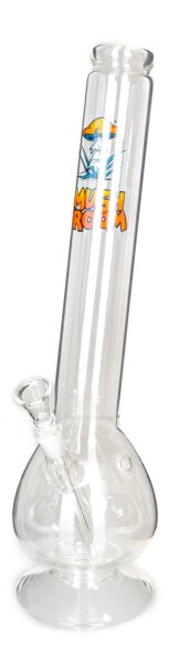 Mushroom Glasbong 14,5er - Bouncer Hangover - H 40 cm D 50 mm WS 3 mm - mit Aufdruck