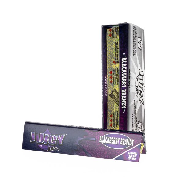 Juicy Jays - King Size Slim - Blackberry Brandy - 32 Blättchen