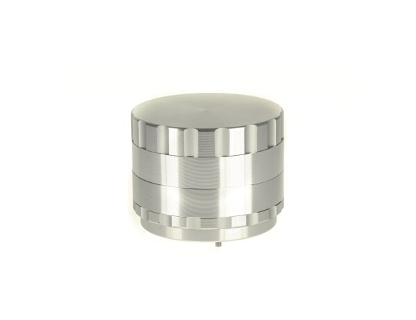 Black Leaf Pollinatorgrinder 4tlg - Propellerklingen - D 62 mm H 48 mm - Silber/Bronze