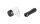 Metallpfeife Hammer "Super Heroes" mit Glaskopf L 10,5 cm - Grau