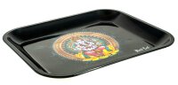 Black Leaf Rolling Tray "Ganesha" 34x27,5x2,7 cm - Medium