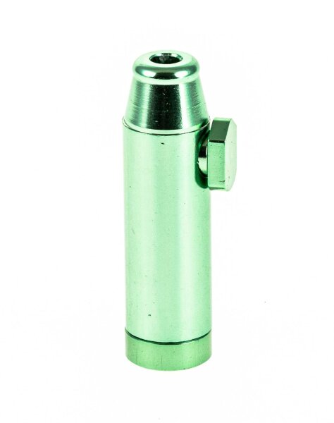 Portionierer / Dosierer Metall "Bullet" eloxiert Grün - H 5,5 cm