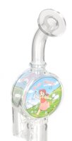Black Leaf Glasbong "Hello Highdi" 18,8er H 24 cm D 75 mm HoneyComb Diffuser