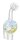 Black Leaf Glasbong "Hello Highdi" 18,8er H 24 cm D 75 mm HoneyComb Diffuser
