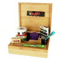 Black Leaf "Stoner Box II" aus Bambus 215x195x70 mm