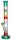 Grace Glass Glasbong HAMMER - Rasta Tube - 29,2er auf 18,8er H 49 cm D 51 mm WS 5 mm