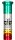 Grace Glass Glasbong HAMMER - Rasta Tube - 29,2er auf 18,8er H 49 cm D 51 mm WS 5 mm