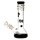 Thug Life Glasbong -29,2er auf 18,8er Black Frog - H 30 cm D 50 mm - Schwarze Farbakzente - ICE