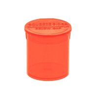 Kunststoffdose mit Pop Up Deckel - 20ml D 32 mm H 36 mm - Rot