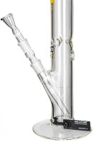 ROOR Glasbong 18,8er H 55 cm WS 5 mm; Fairmaster gelb ICE mit Kickloch