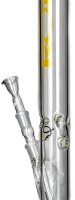 ROOR Glasbong 18,8er H 55 cm WS 5 mm; Fairmaster gelb ICE mit Kickloch