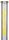 ROOR Glasbong 18,8er H 55 cm WS 5 mm; Fairmaster gelb ICE mit Kickloch
