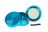 Black Leaf Pollinatorgrinder - 4tlg. D 40 mm H 35 mm - Hellblau