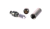 Metallpfeife "Budbomb mini" 6,5 cm Anthrazit