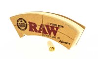 Raw Filtertips "Maestro" ConeTips 7x2,5 cm perforiert