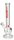 Boost Glasbong 14,5er - Bouncer - H 32 cm D 40 mm WS 5 mm - Rot/Klar - ICE