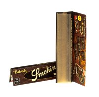 Smoking Brown - unbleached- King Size Slim - 33 Blättchen
