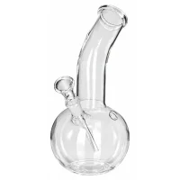 Glasbong Plain mit Bauch 14,5er H 23 cm D 40 mm