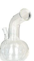 Glasbong Plain mit Bauch 14,5er H 23 cm D 40 mm