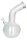 Glasbong Plain mit Bauch 14,5er H 23 cm D 40 mm