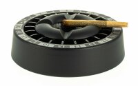 Aschenbecher "Roulette" Farbe: Schwarz - D 13,0 cm