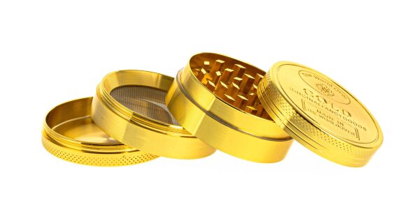 Pollinator Grinder "Goldbarren" - Gold - H 34 mm D 47 mm