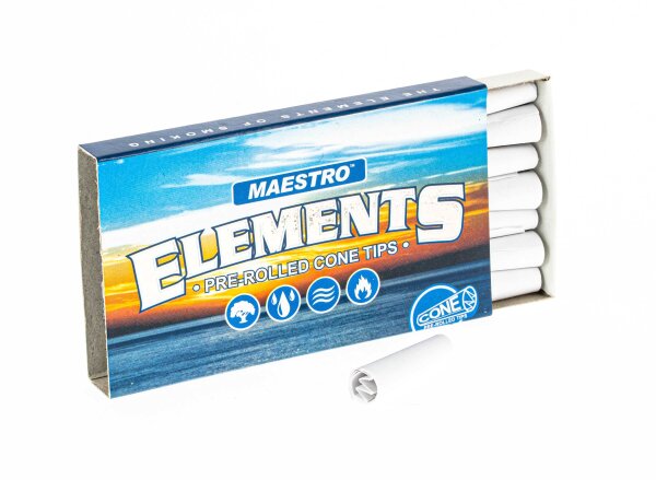 Elements Maestro vorgerollte Filtertips - Cone Tips - 21Stk.
