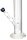 Boost Glasbong 18,8er - Cane/Zylinder - H 48 cm D 65 mm WS 5 mm