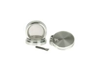 Black Leaf Pollinatorgrinder - 4tlg. D 40 mm H 35 mm - Grau