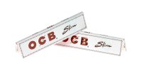 OCB Weiß Long Slim (die Längeren) - King Size Slim - 32 Blättchen