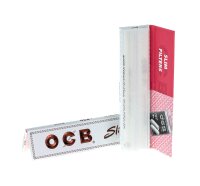 OCB Weiß Long Slim (die Längeren) - King Size Slim - 32 Blättchen