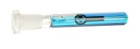 Heisenberg - Kühl Kupplung mit Flüssigkeit - 18,8er auf 14,5er L 12,5 cm - Blau