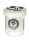 Heisenberg Glasdose mit Silikondeckel H 5 cm D 4 cm (45ml Volumen) - Totenkopf (Jack)