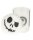 Heisenberg Glasdose mit Silikondeckel H 5 cm D 4 cm (45ml Volumen) - Totenkopf (Jack)