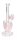 GHODT Glasbong 18,8er auf 14,5er - Herz Bong - H 21 cm - Pink