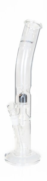 Dreamliner Glasbong 14,5er - H 30 cm D 40 mm mit Percolator & Knick - ICE