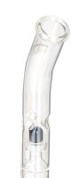 Dreamliner Glasbong 14,5er - H 30 cm D 40 mm mit Percolator & Knick - ICE